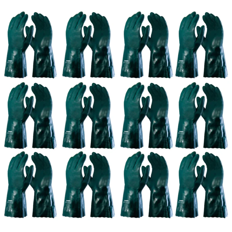 Luva Petronit 35cm Verde CA 40304 Kit 12 Pares – Danny
