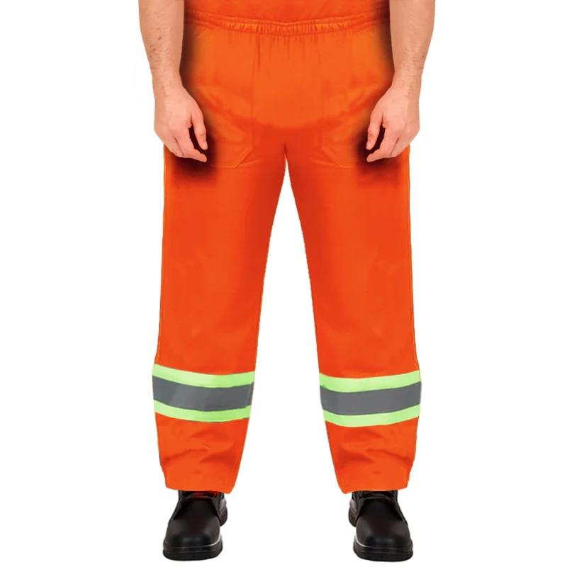 Calça Plus Size Laranja Refletivo – Uniforme