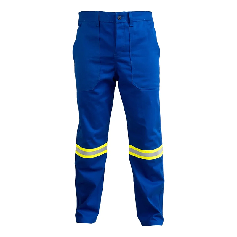 Calça Antichamas Faixa Refletiva Amarelo CA 49240 Azul Royal – Guardian WP