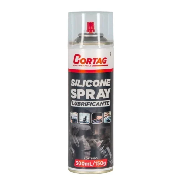 Silicone Spray Lubrificante 300ml/150g - Cortag
