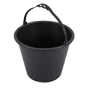 Balde Plástico Preto - Cortag