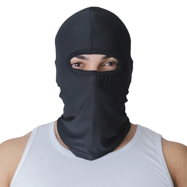 Capuz Poliéster Preto Proteção UV 50+ Maicol