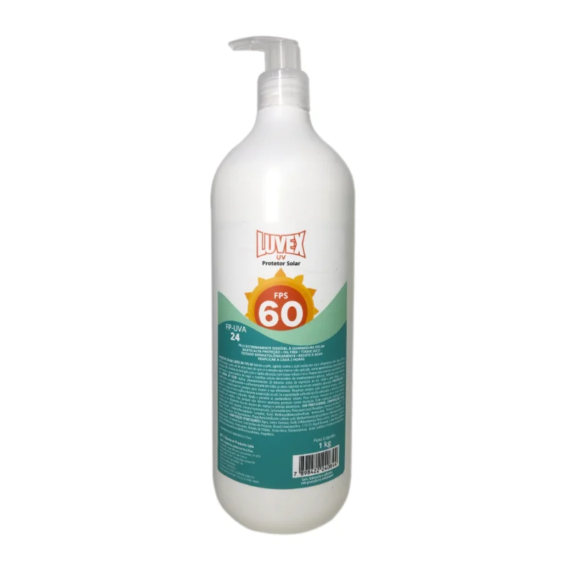 Protetor Solar UV FPS 60 1kg – Luvex