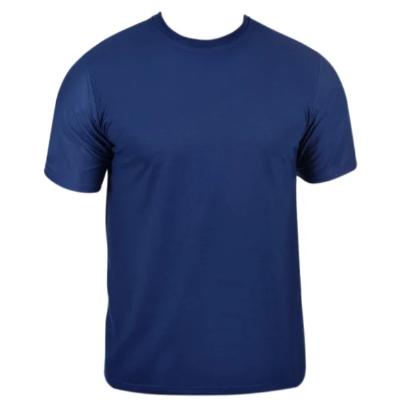 Camiseta Manga Curta Azul Marinho Uniforme