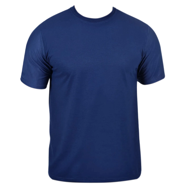 Camiseta Manga Curta Azul Marinho Uniforme