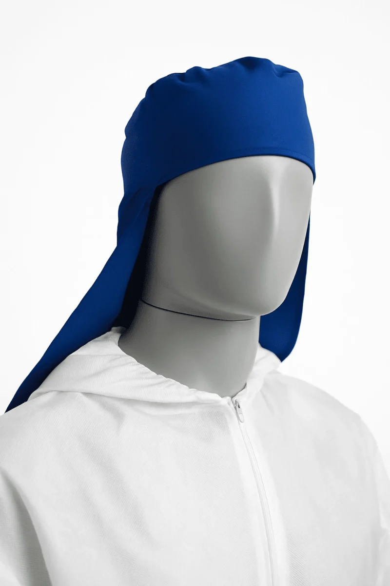 Touca Soldador Aberta Azul – Plastcor