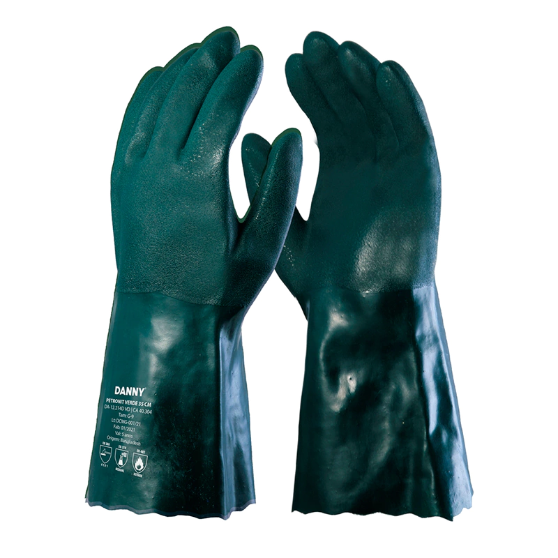 Luva PVC Petronit Unidade 35cm Verde CA 40304 – Danny