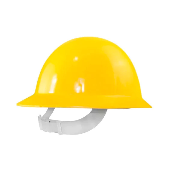 Capacete com jugular Tipo Eletricista Aba Total CA 25883 - Plastcor