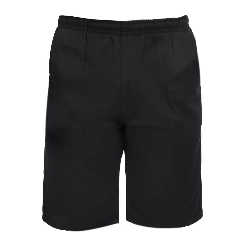 Bermuda Brim Preta Elástico Total – Uniforme