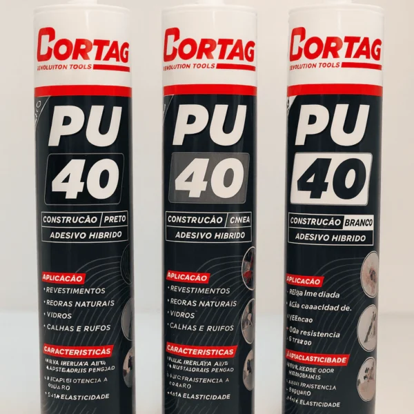 Adesivo Híbrido PU 40 360g Construção - Cortag