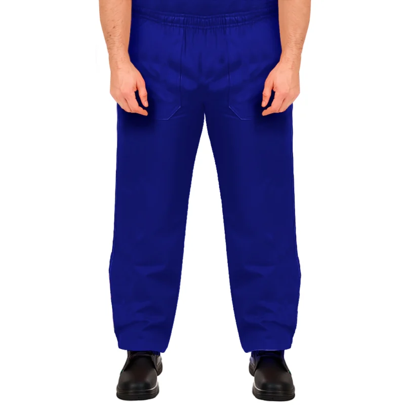Calça Plus Size Azul Royal Elástico Total – Uniforme
