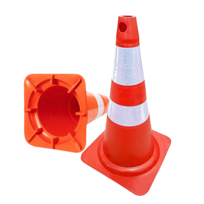 Cone Flexível NBR Laranja Faixa Refletiva 1.0 – Plastcor