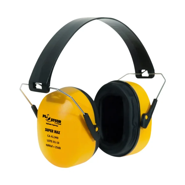 Protetor Auditivo SuperMax Tipo Concha CA 41949 - Plastcor