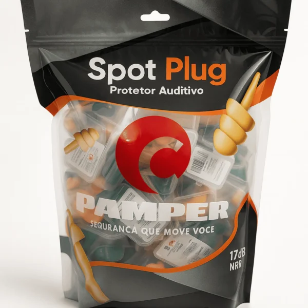 Protetor Auditivo Spot Plug 50 Unidades - Camper