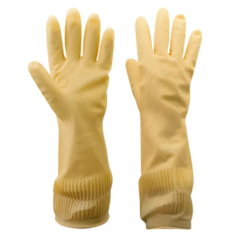Luva Látex Longa Ranhurada Unidade CA 50955 – Carbografite