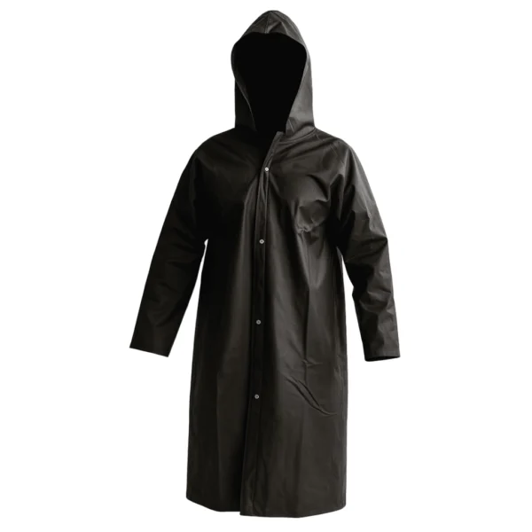 Capa De Chuva E.V.A Preto Reutilizável - Brasmo