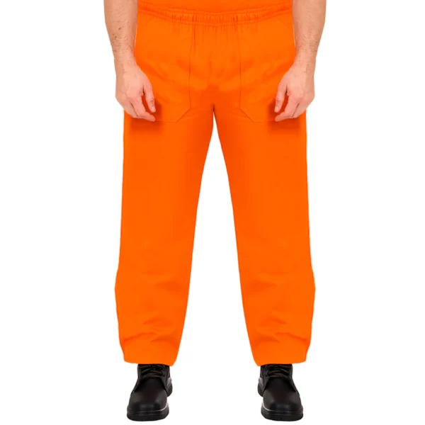 Calça Plus Size Laranja - Uniforme