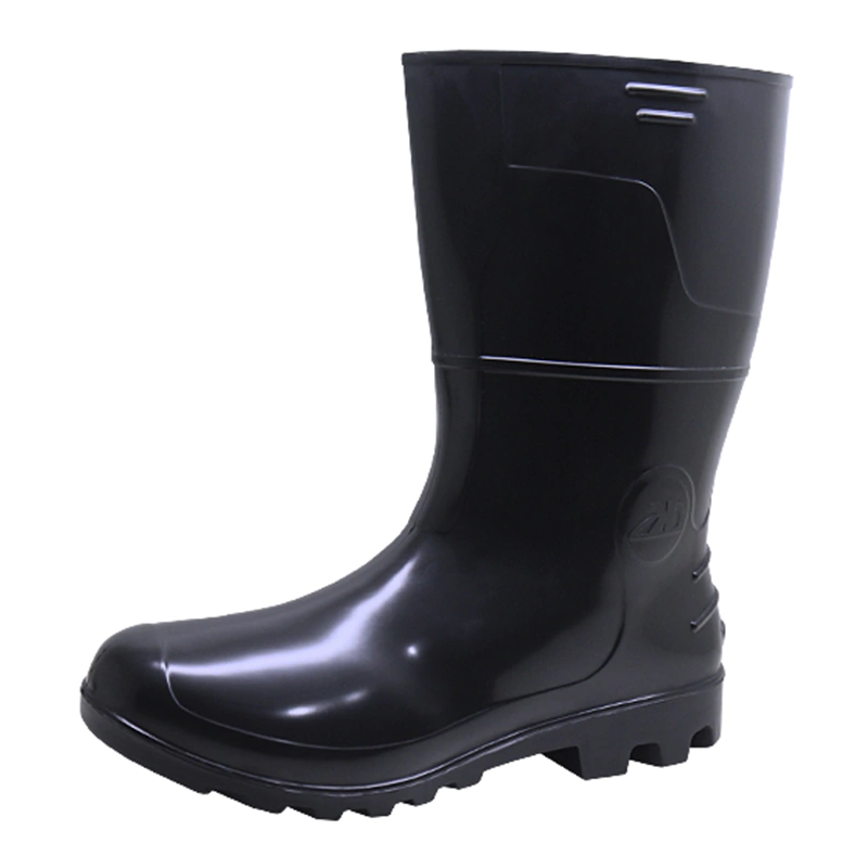Bota de PVC Cano Médio Preta 6028P CA 42149 – Kadesh