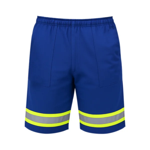 Bermuda Royal Elástico Total Faixa Refletiva Uniforme