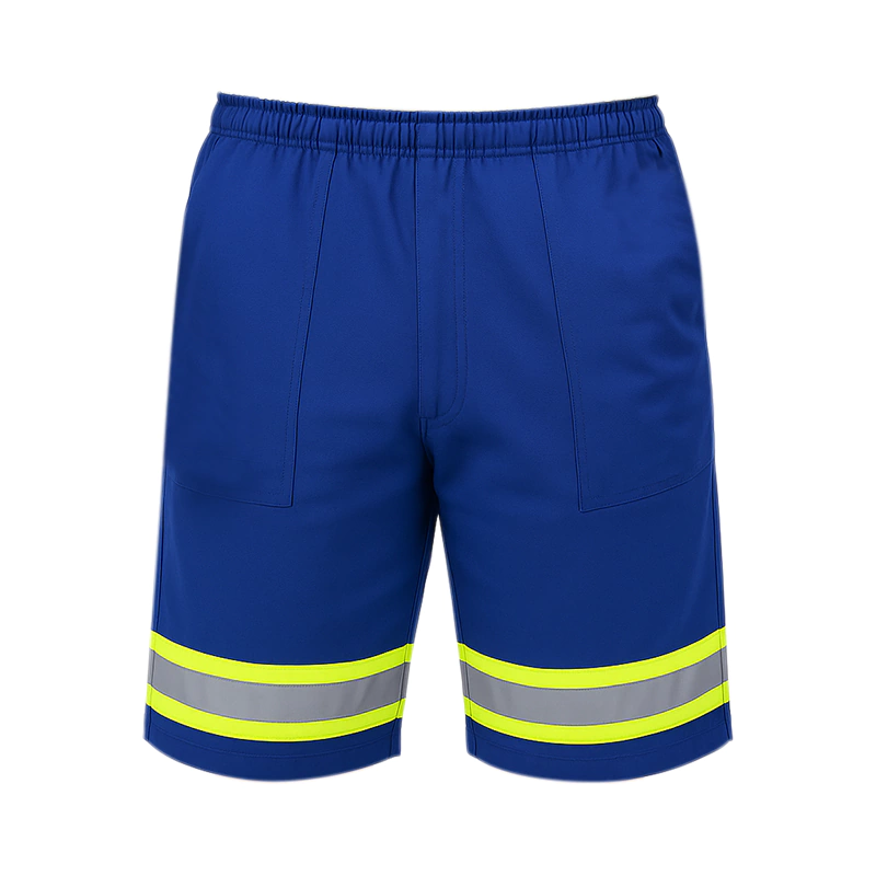 Bermuda Royal Elástico Total Faixa Refletiva Uniforme