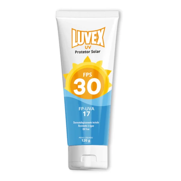 Protetor Solar Fator 30 Uva Uvb 120g - Luvex