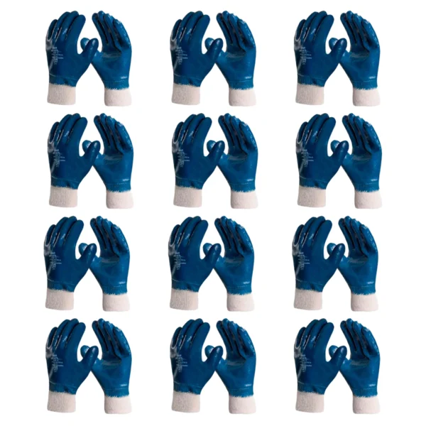Luva Lightflex Total Azul CA 43319 Kit 12 Pares - Danny