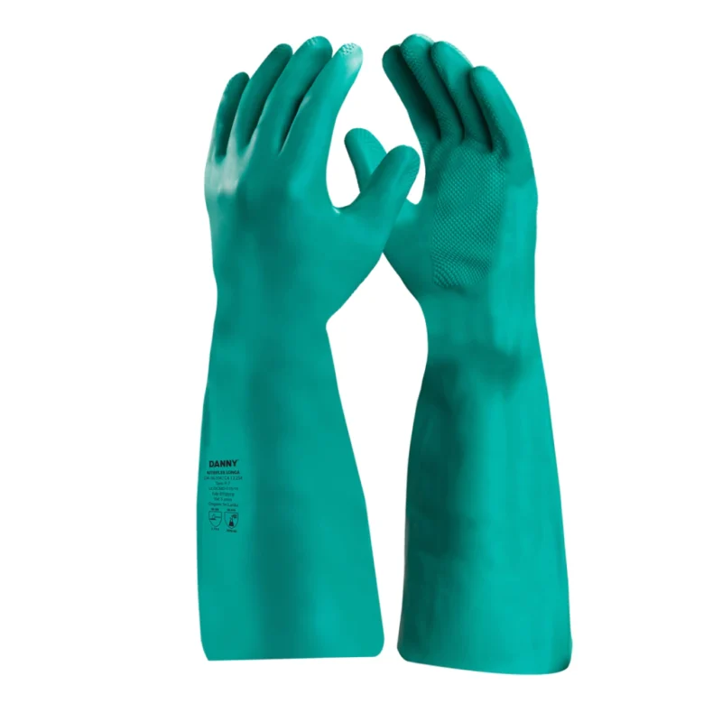 Luva Nitrílica Nitriflex Unidade Longa Verde CA 12254 – Danny