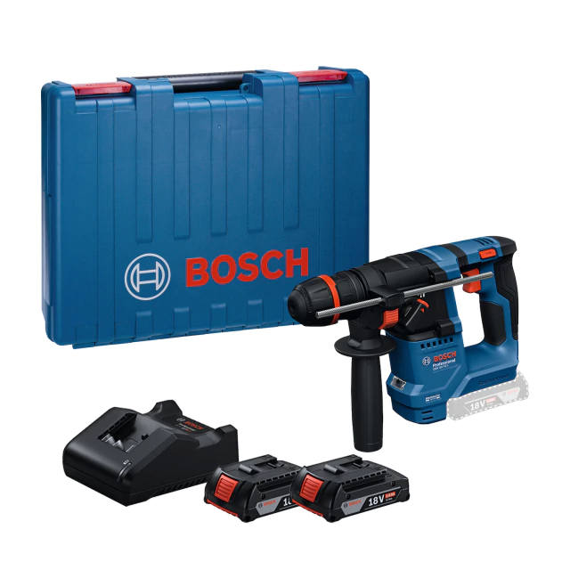 Martelete GBH 18V 180-LI c/ Maleta e 2 Baterias – Bosch