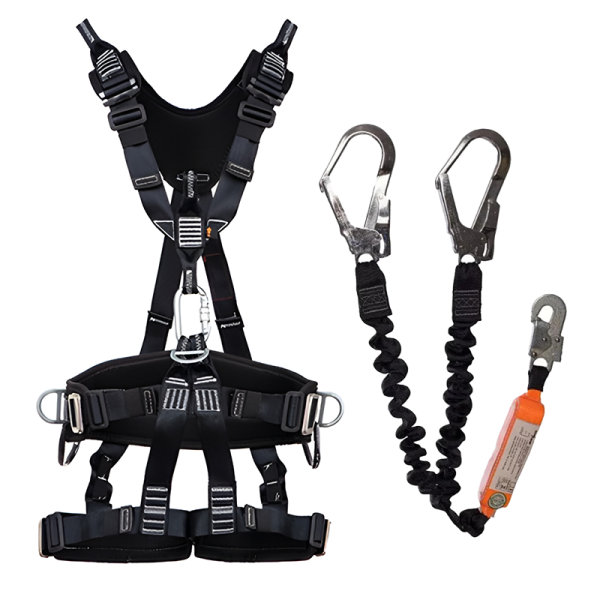 Kit Cinturão Mult 1270 e Talabarte "Y" Em Fita Tubular Multi 1892 - Mg Cinto