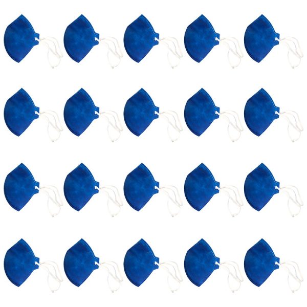 Respirador Ecoar PFF2 Azul CA 38811 Kit 20 Unid - Plastcor