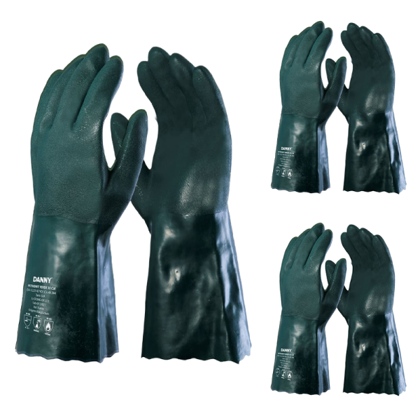 Luva Petronit 35cm Verde CA 40304 Kit 3 Pares - Danny