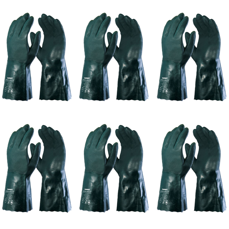 Luva Petronit 35cm Verde Kit 6 Pares CA 40304 – Danny