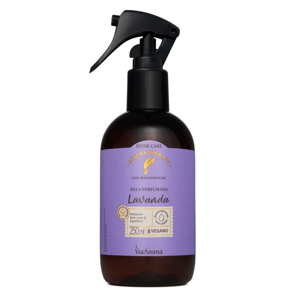 Água Perfumada Lavanda 250ml - Via Aroma