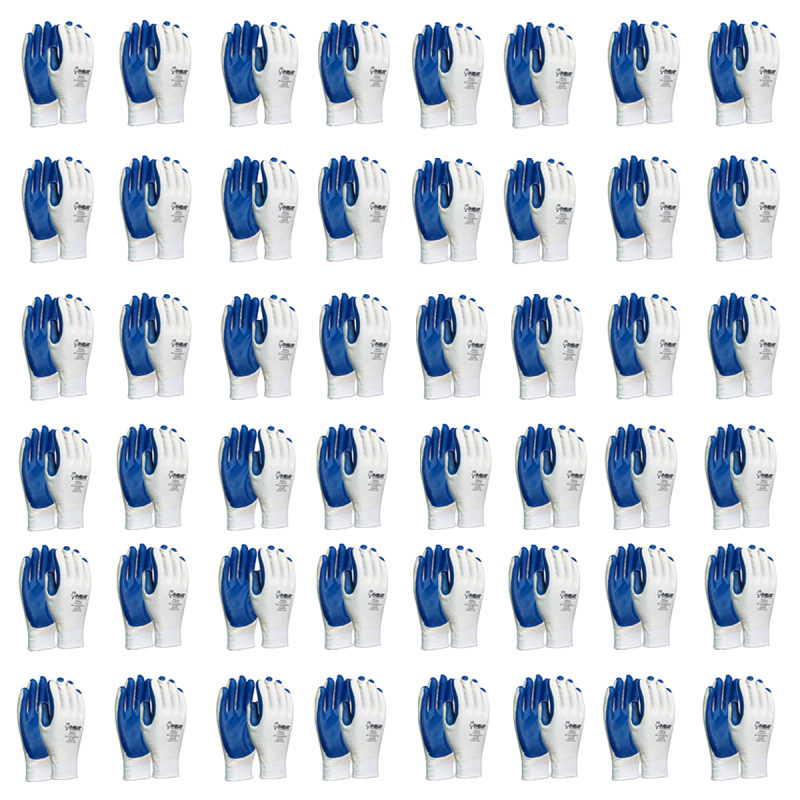Luva Tricotada Previntex Látex Vulcanizado CA 41736 Kit 48 – Imbat