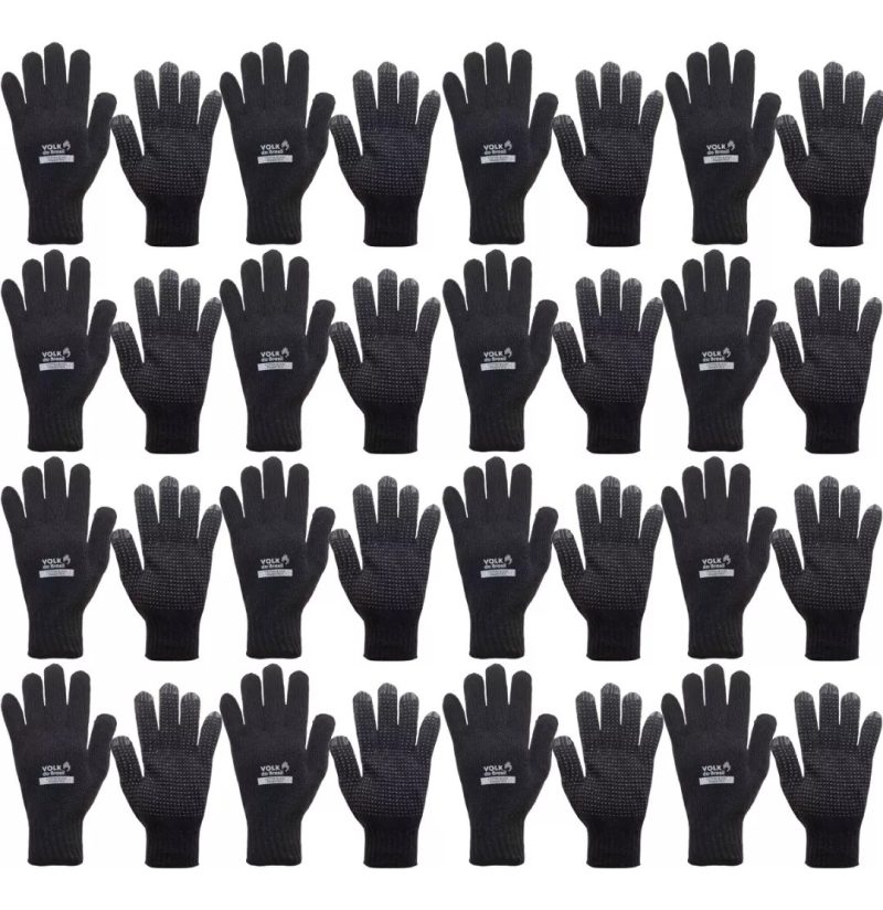 Luva Cotton Black Pigmentada CA 36347 Kit 12 pares – Volk