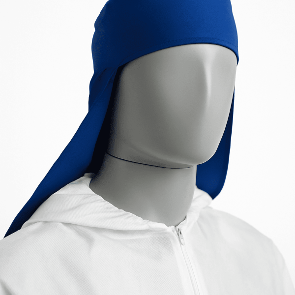 Touca Soldador Aberta Azul - Plastcor