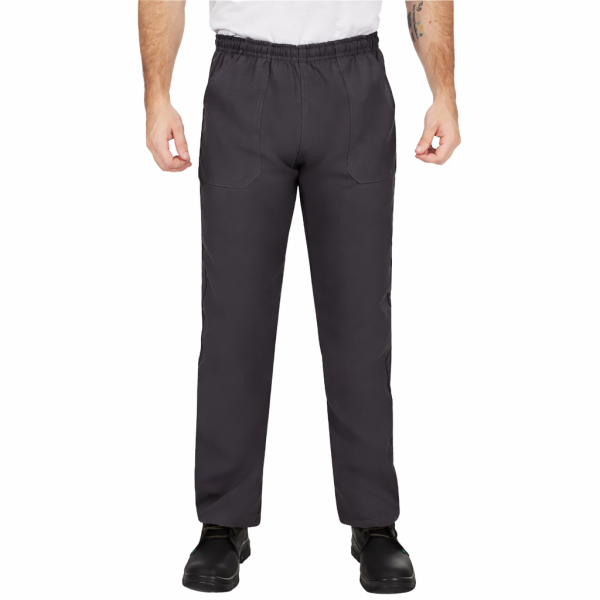 Calça Cinza Escuro Elástico Total - Uniforme