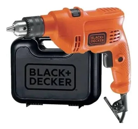 Furadeira de Impacto 13mm (1/2") 560W C/ Maleta -Black+ Decker