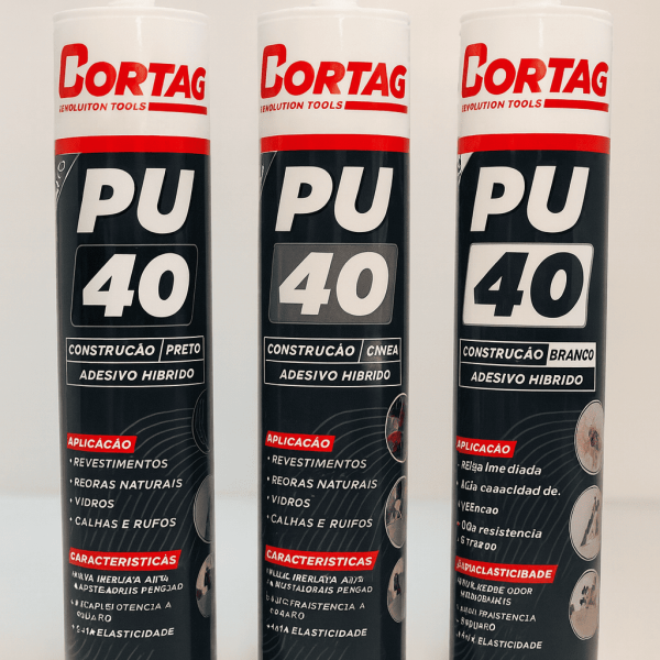 Adesivo Híbrido PU 40 360g Construção - Cortag