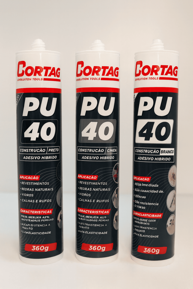 Adesivo Híbrido PU 40 360g Construção – Cortag