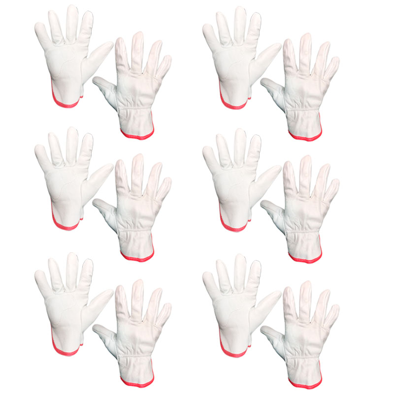 Pares Luva de Vaqueta Petroleira CA 35693 Kit 6 – Plastcor