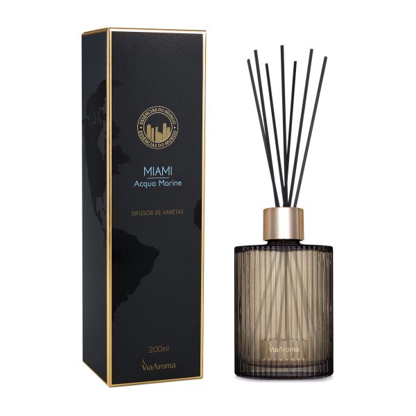 Difusor de Varetas Mundo 200ml - Via Aroma