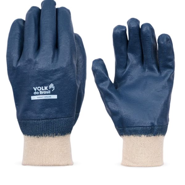 Luva de Segurança VdBNIT Malha CA 25084 Kit 100 Pares - Volk