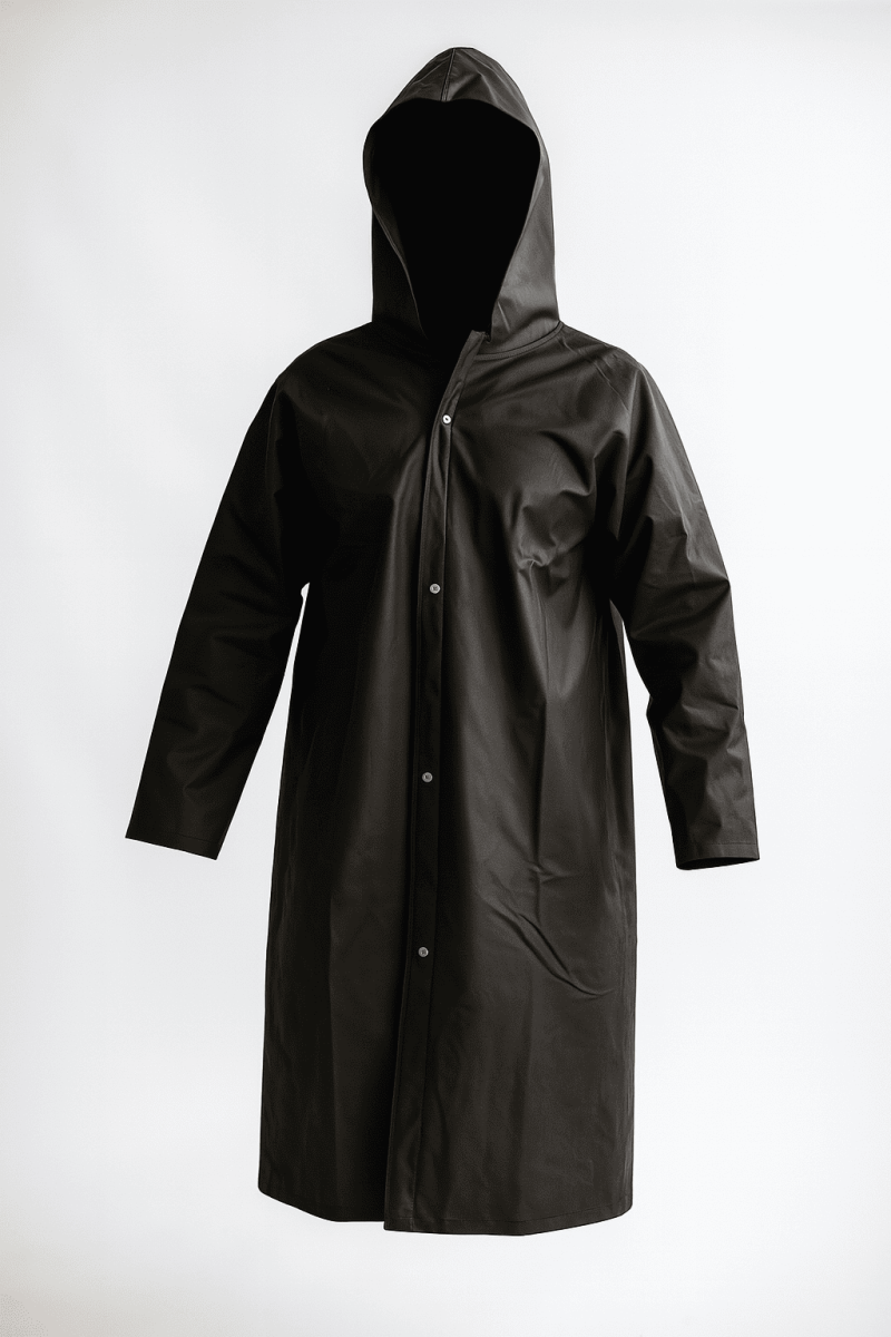 Capa de Chuva E.V.A Preto Reutilizável Kit 5 Unid – Brasmo