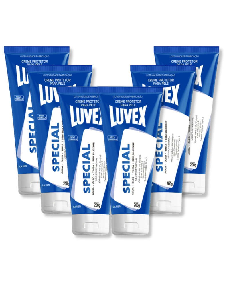 Creme Protetor Special 200g Kit 6 Unid – Luvex