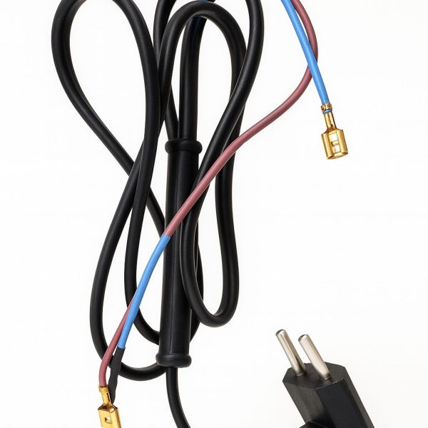 Cabo PP 2 x 0,75 mm² x 1.390 mm com terminal Faston Plug 90° P/ Aparador