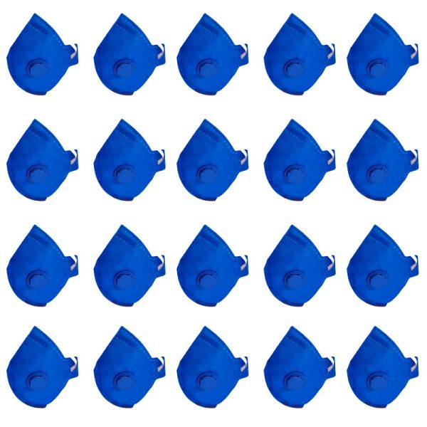 Respirador Ecoar PFF2 com Válvula CA 38812 Kit 20 Unid - Plastcor