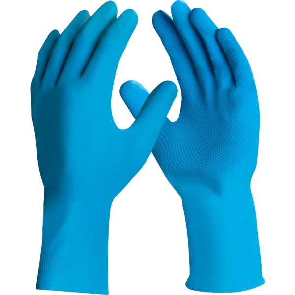 Luva Látex Silver Grip Azul CA 40730 Kit 36 Pares - Danny