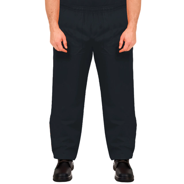 Calça Plus Size Preta Elástico Total – Uniforme