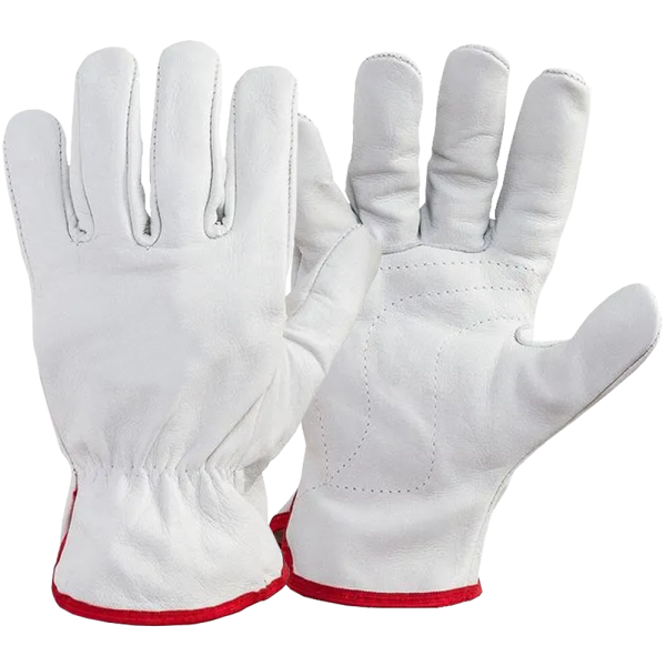 Luva Petroleira Vaqueta Branca CA 51274 Kit 48 Pares - Carbografite